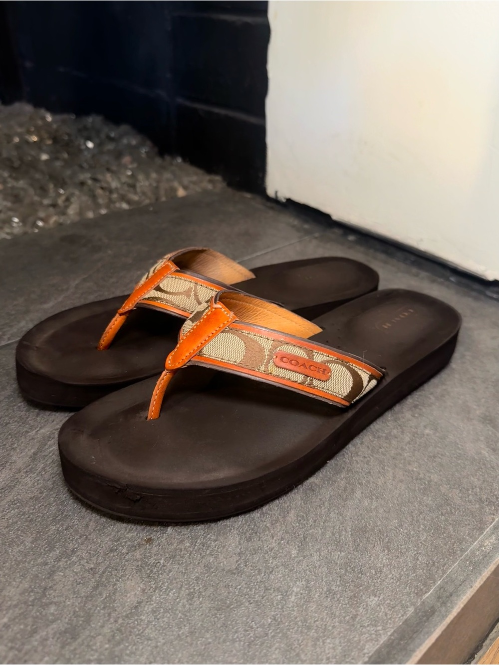 Coach Juanita Y2K Signature Canvas Sandals